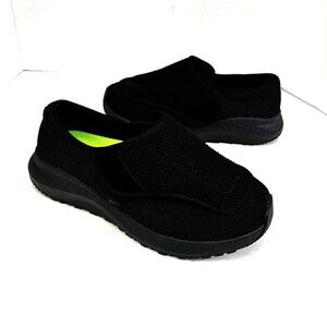 HOMASS Diabetic Orthopedic Shoes Womens Size 38 (US 7.5) Black Comfort Anti-Slip